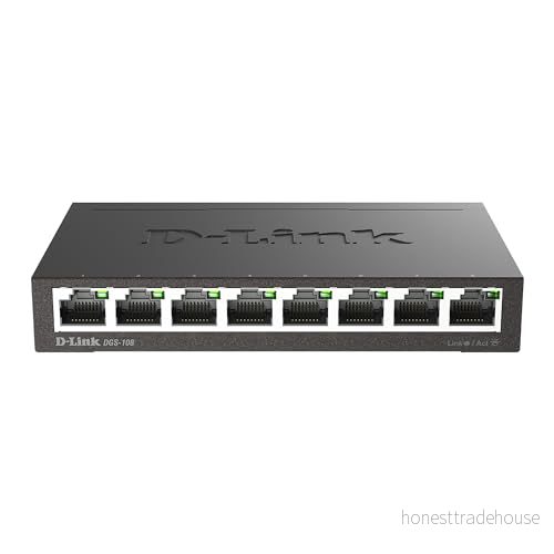 D LINK 8 Port Gigabit Unm. Desktop 790069368240