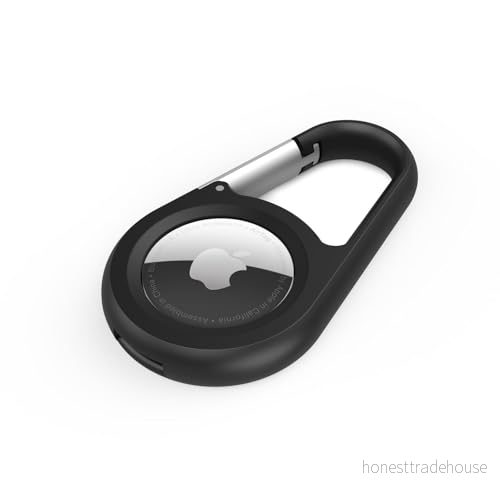 Belkin AirTag-fodral med karbinhake - Secure Holder - Svart 745883836994