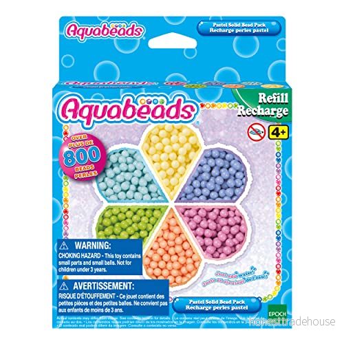 Aquabeads 31505 Förpackning med Pastellpärlor Arts & Crafts Bead Activity Toy 5054131315057
