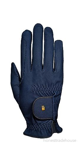 Roeckl Sport ridhandske ROECK Grip JUNIOR, barnsommarhandske, marin 5 4044791390366