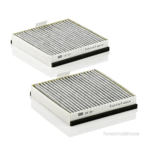 MANN FILTER CUK 1931 2 Filtre d'habitacle à charbon actif 184 181 30 RENAULT: ESPACE 3, Avantime, 4011558545802