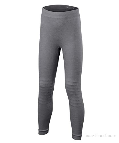 FALKE Barn, Tights Wool Tech Merinoullblandning, 1 pack, grå (grey heather 3757), storlek: 170176 4043874259262