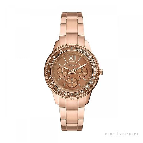 Fossil Stella Sport Kronografklockor goldcoloured, Storlek: One Size, Gold coloured 4064092083439