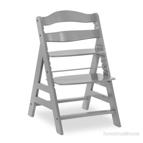 Hauck Alpha B + Barnstol, Grå, Från 6 månader 4007923661178