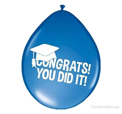 Folat Ballonggrattis! Du gjorde det! ' 30cm 8 st 8714572294454