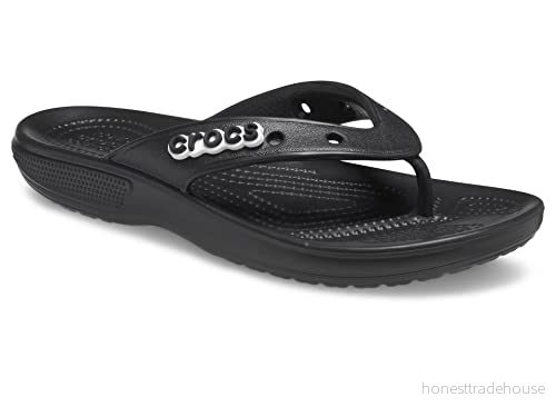 Crocs Classic Badsandaler, Storlek: 38 39, Black Konstmaterial 191448939035