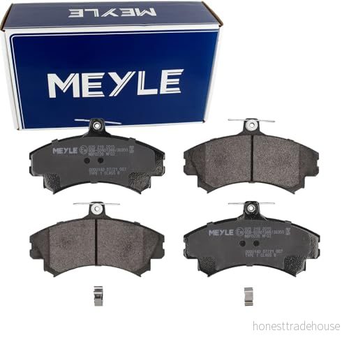 MEYLE 025 219 2015 Jeu de plaquettes frein ORIGINAL Quality Essieu avant avec indicateur d'usure tôle anti bruit MITSUBISHI: COLT 6 4040074125557