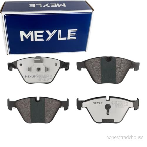 MEYLE 025 246 8820/PD Jeu de plaquettes frein PD Quality Essieu avant préparé pour indicateur d’usure avec tôle anti bruit BMW: 5 Berline 4040074145265