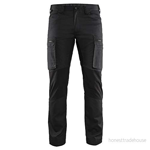 Blåkläder Byxor Stretch Svart C54 - 145918459900C54 7330509462980