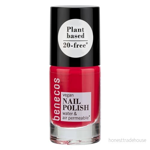 benecos nagelpolish 20free vattentät 5 ml varm sommar 4260198094762
