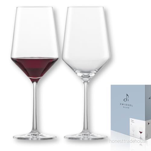 Lökglas cabernet rödvinsglas Pure (set med 2), graciösa vinglas för rött vin, diskmaskinssäkra Tritan®-kristallglas, tillverkade i Tyskland (art.nr 122315) 4001836095617