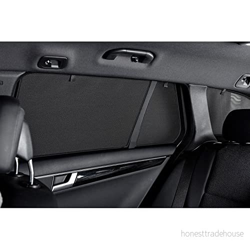 Bilskuggor set kompatibel med Mercedes GLE (W167) 2019 (8 delar) Anpassade solskydd för bilar 617407076486