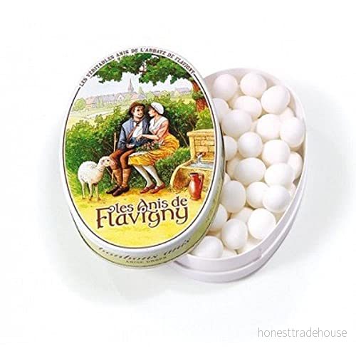Les Anis de Flavigny Anisgodis 50g oval ask 3360100090101