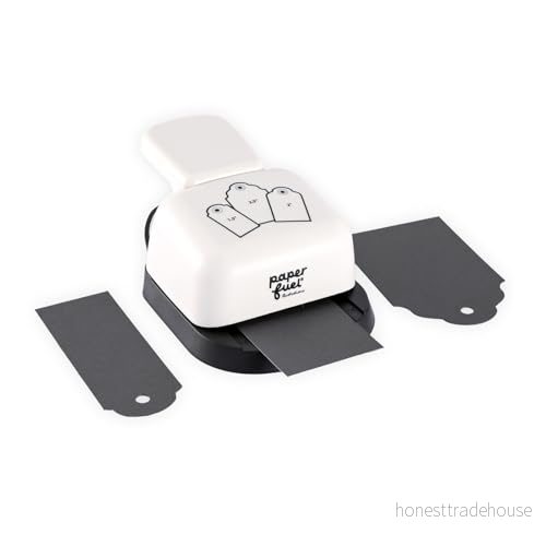 Paperfuel 3 i 1 Maker 3,8 cm och 5 & 6,4 etiketter, plast/metall, vit, 3, 856, 4 8716052217694