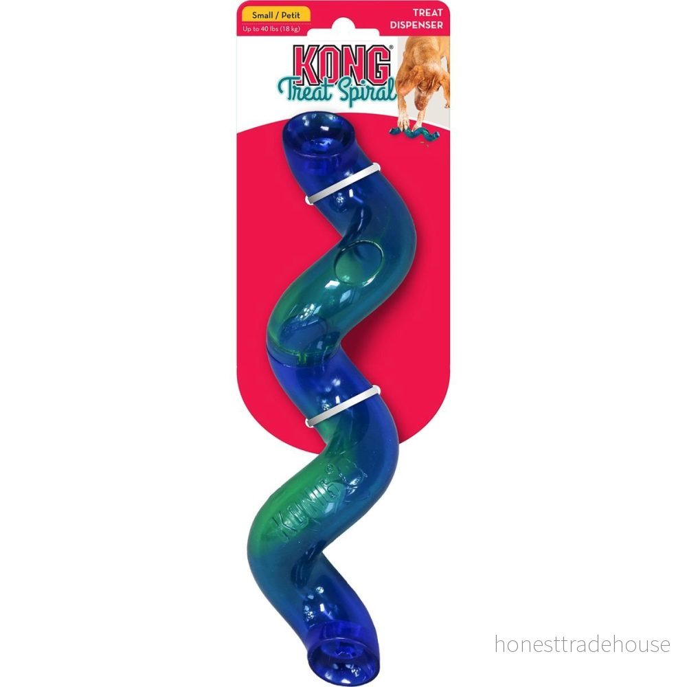 KONG Dog Toy Treat Spiral Stick Small 24cm 35585477053