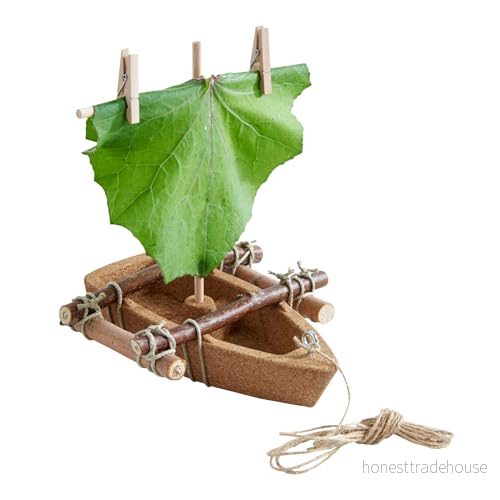 HABA 304244 Terra Kids Assembly kit Cork Boat Optimum floating properties in shallow water, the sea or bathtub, made of environmentally friendly material 4010168239477