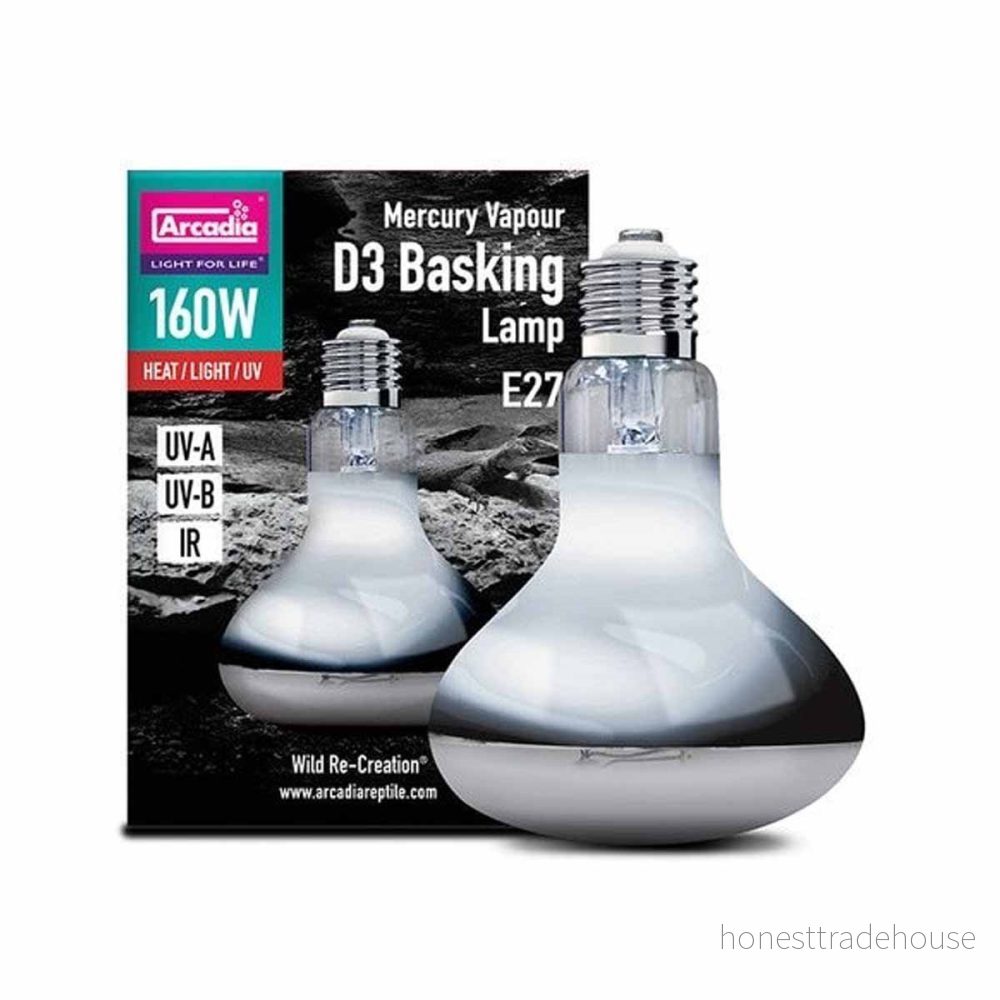 Arcadia D3 Basking Lamp Gen 2 UVB 160W 844046013286