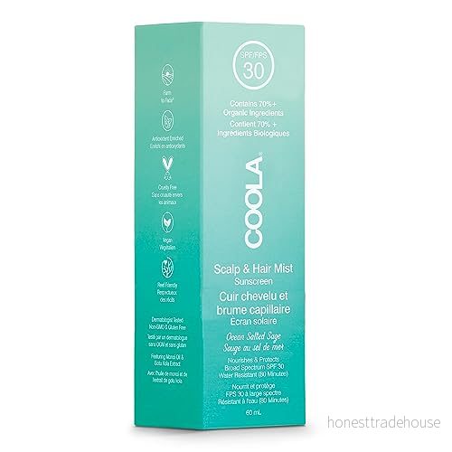 COOLA Kompatibel Classic Organic Scalp & Hair Mist SPF 3059 ml, blå 850008614828