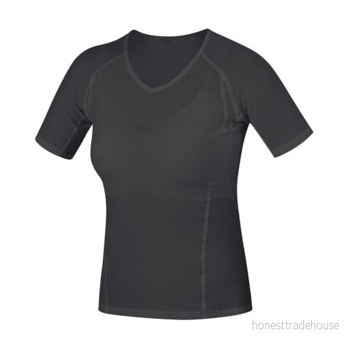 GORE WEAR M Base Layer Shirt, Baselayer dam, Black, 36 4017912001748