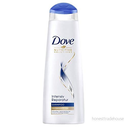 Dove Nutritive Solutions Intensiv reparation för skadat hår schampo, med keratinreparationssystem, 250 ml, 1 st 8710908832048