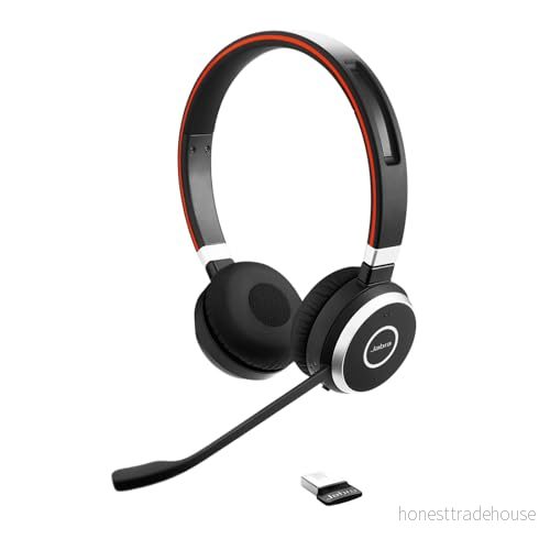 Jabra Evolve 65 SE trådlöst stereo Bluetooth headset med brusreducerande mikrofon och långvarigt batteri UC certifierat för Zoom, Unify andra ledande plattformar svart 5706991026450 Jabra Evolve 65 SE trådlöst stereo Bluetooth headset med brusreducerande mikrofon och långvarigt batteri UC certifierat för Zoom, Unify andra ledande plattformar svart 5706991026450