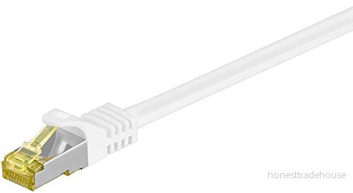 Goobay 91099 RJ-45 Patchkabel S/FTP CAT7 Vit 4040849910999