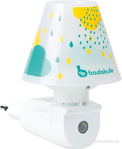 Badabulle Wall nightlight, Blue 3661276153394