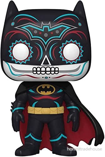 Funko POP! Heroes: Dia De Los DC Batman Comics Samlarobjekt vinylfigur Presentidé Officiella varor Leksaker för barn och vuxna Serietidningsfans Modellfigur samlare 889698574136