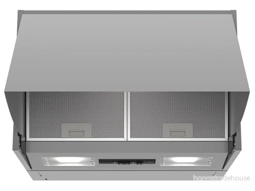 Bosch Serie 2 DEM66AC00 Kåpa integrerad bredd: 60 cm djup: 27.1 utsug och cirkulation silver 4242005041114