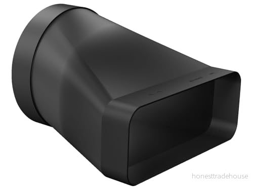 Bosch HEZ9VDSI0 tillbehör för hällar med köksbänk, adapterrör rund platt, Ø 15 cm diameter, svart 4242005254231