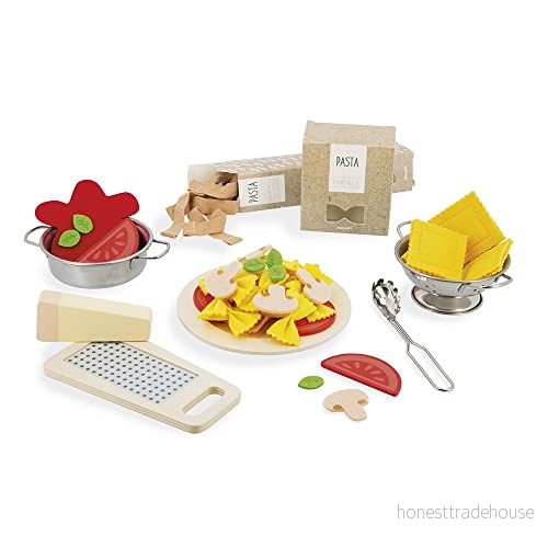 Janod IN Thepasta MIX Minikök för barn, Storlek: One Size, Multi coloured 3700217365981