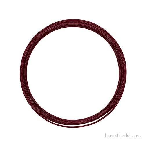 Vaessen Kreativ aluminiumtråd präglad rund 2 mm 5 m oxblood, 8716052174201