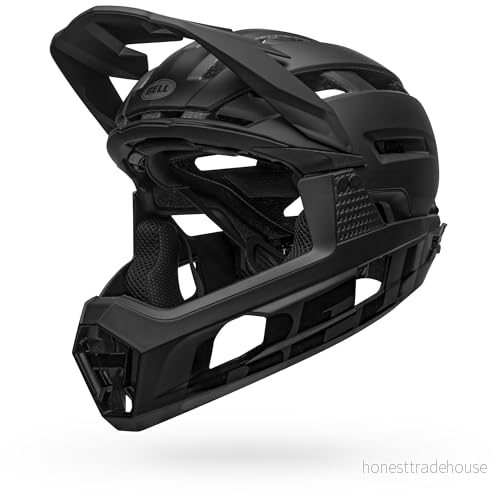 Bell Super Air R MIPS cykelhjälm MTB, matta/Gloss svart, S 5256 cm 768686284014