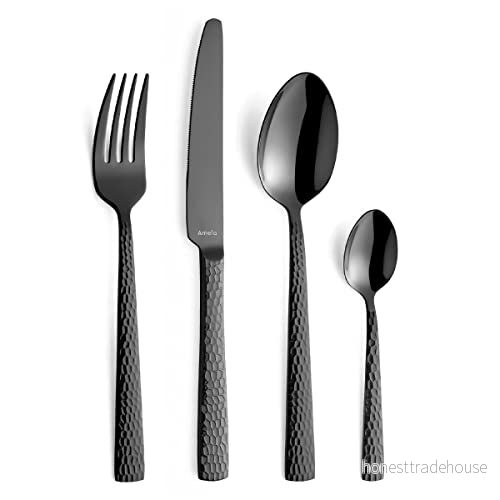 Amefa Cutlery Set Felicity Black 24 Piece 8711155472759