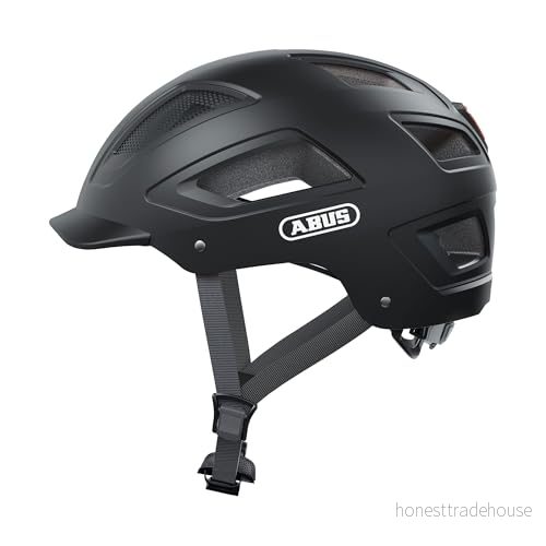 ABUS HYBAN 2.0 cykelhjälm, svart (Velvet Black), XL 4003318869013
