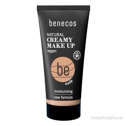 Benecos Naturlig skönhet 90252 krämig makeup vätska matt vegan naken 4260198090252