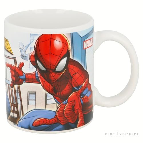 325 ml keramisk mugg i Spider man presentförpackning 8412497783250