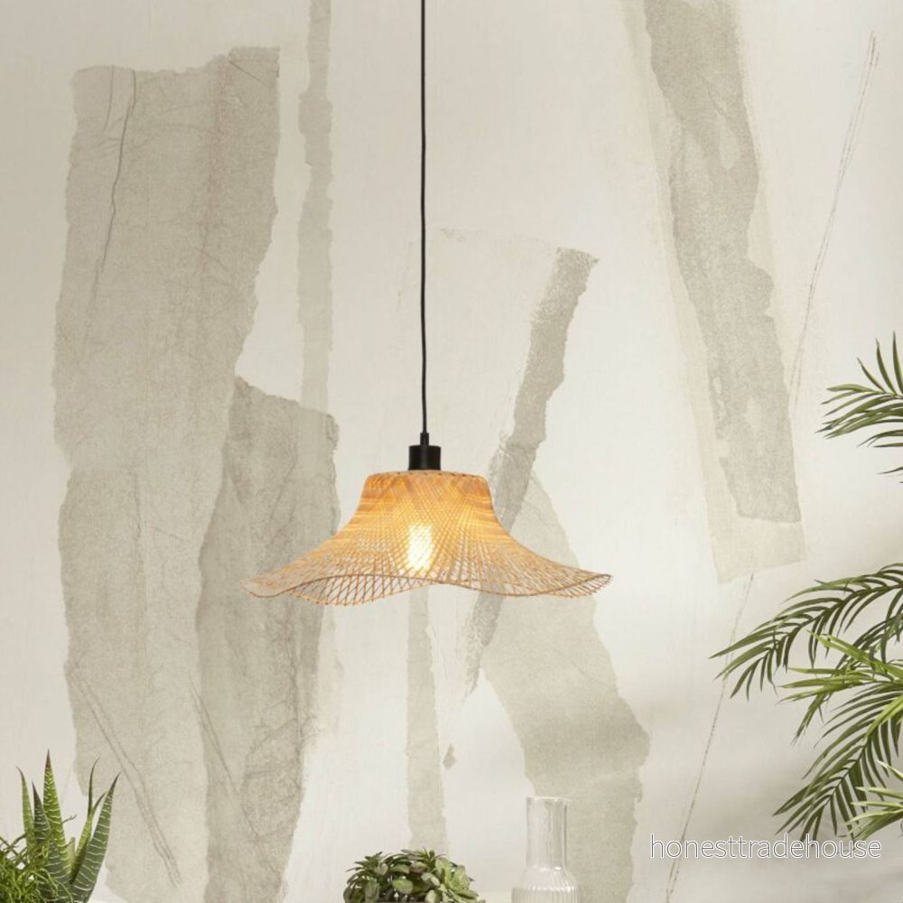 GOOD & MOJO Ibiza hängande lampa Ø 50 cm naturlig 8716248090315