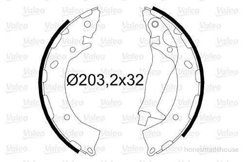 VALEO BRAKE SYSTEMS 564090, installationsplats: Bakaxel, säljs av 4, bromssystem: MANDO 3276425640900