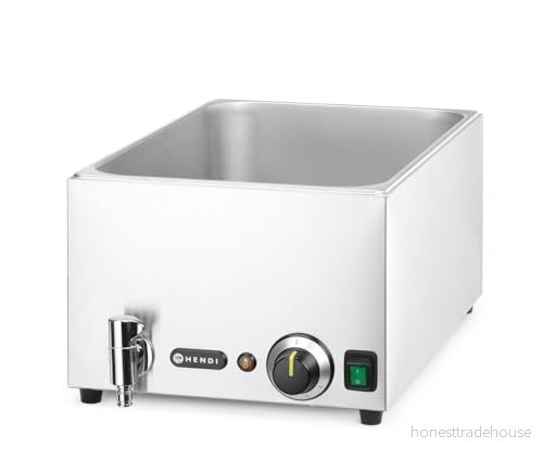 Bain Marie Kökslinje med Avloppskran, 1200W 8711369238912