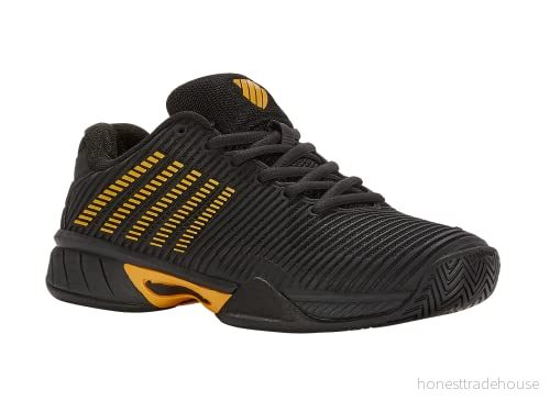 K Swiss Pojke Hypercourt Express 2 tennissko, Månlös natt bärnsten gul, 35.5 EU 196483104080