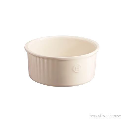 Emile Henry EH026880 21 cm keramisk souffléform 23 x 21,5 10 cm, keramik, slam, 3289310268806