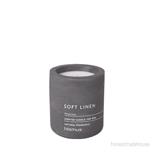 Blomus Scented Candle Fraga 8 cm / ø 6.5 Soft Linen 4008832656538