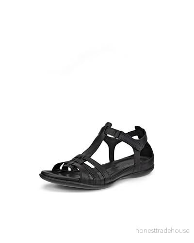 ECCO Flash Sandaler, Storlek: 43, Black Skinn 809702060875