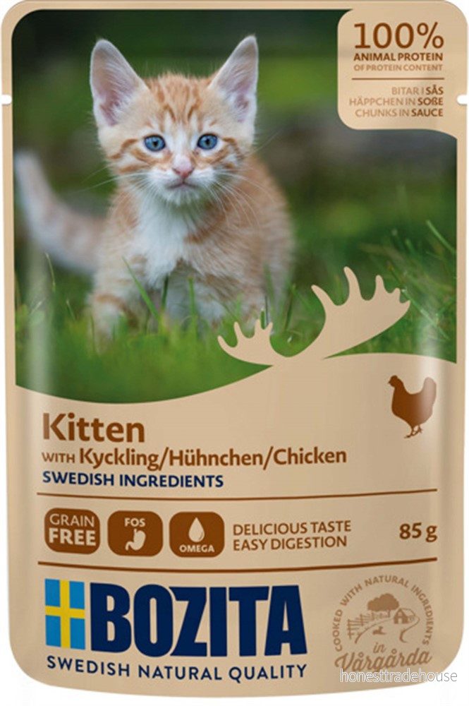 Kitten Kyckling i sås 12 x 85 g 7300330036209