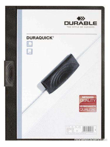 Durable 227007, Marinblå, Polypropylen (PP), 20 ark, A4, 1 st 4005546208114