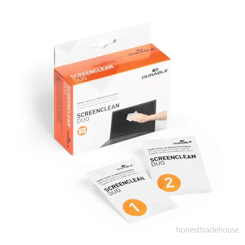 Durable Screenclean Duo Rengöringsduk Skärm 4005546501505