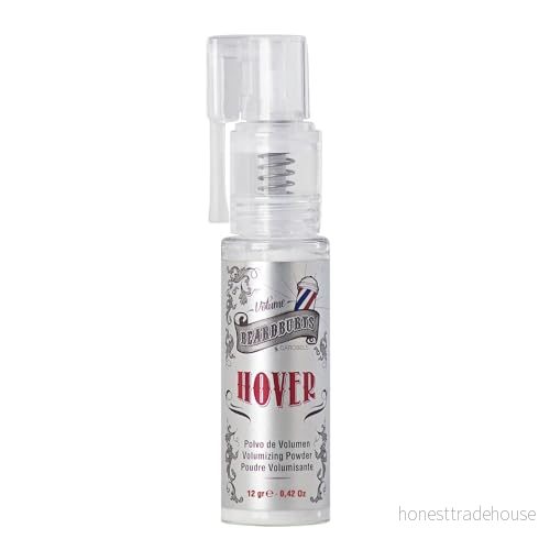 Beardburys Hover Volume Hårpulver, starkt grepp och matt finish Hårstylingpulver med naturligt flexibelt grepp, ger textur volym till fint hår, 12g 8431332125727