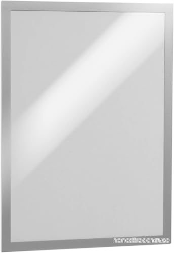 Durable 488323 inforam Duraframe® A3, självhäftande magnetram, 6 pack, silver 4005546405902