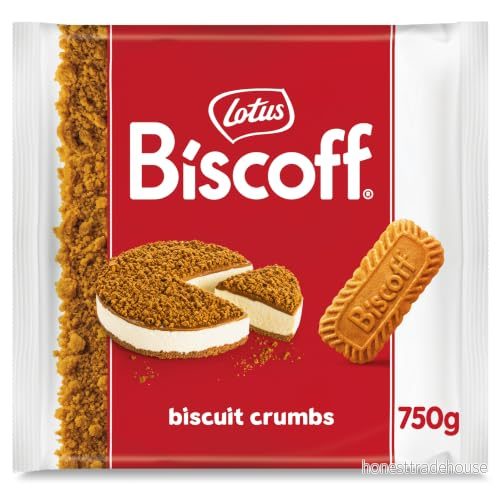 Lotus Biscoff Crumble Original karamelliserad smak Vegan Inget tillsats av aromer eller färgämnen 750 g förpackning 5410126186208